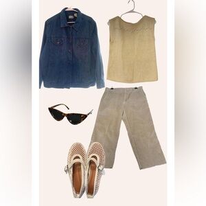 Vintage-Inspired Dark Blue Denim Jacket - Jean Jacket